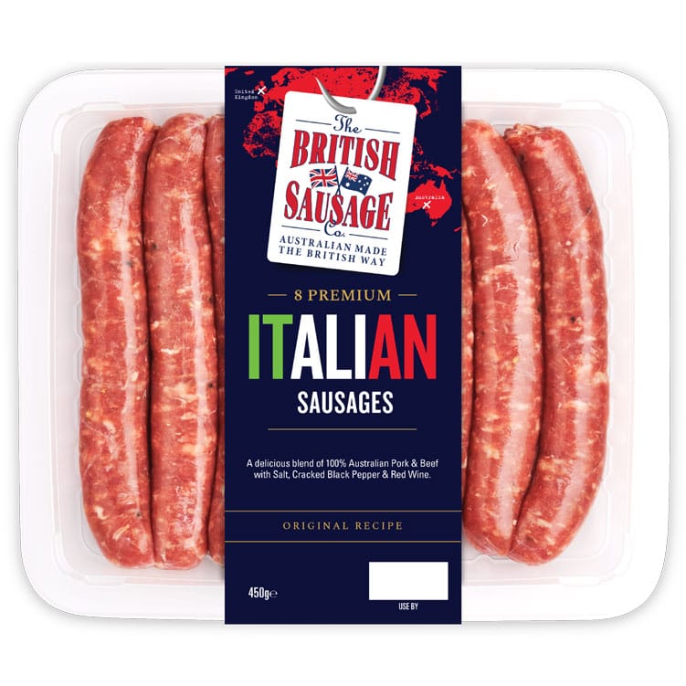 Sausages British Sausage