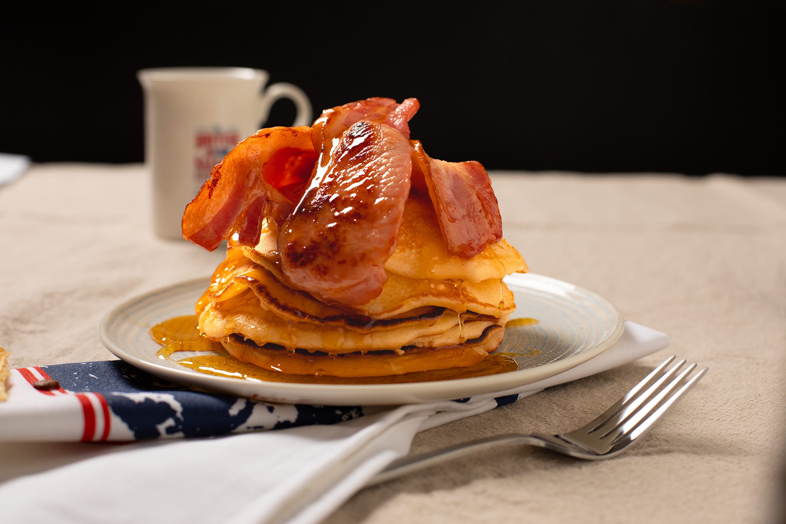 Recipes • Bacon Pancakes Maple Suryp rgb Recipes • Bacon Pancakes Maple Suryp rgb