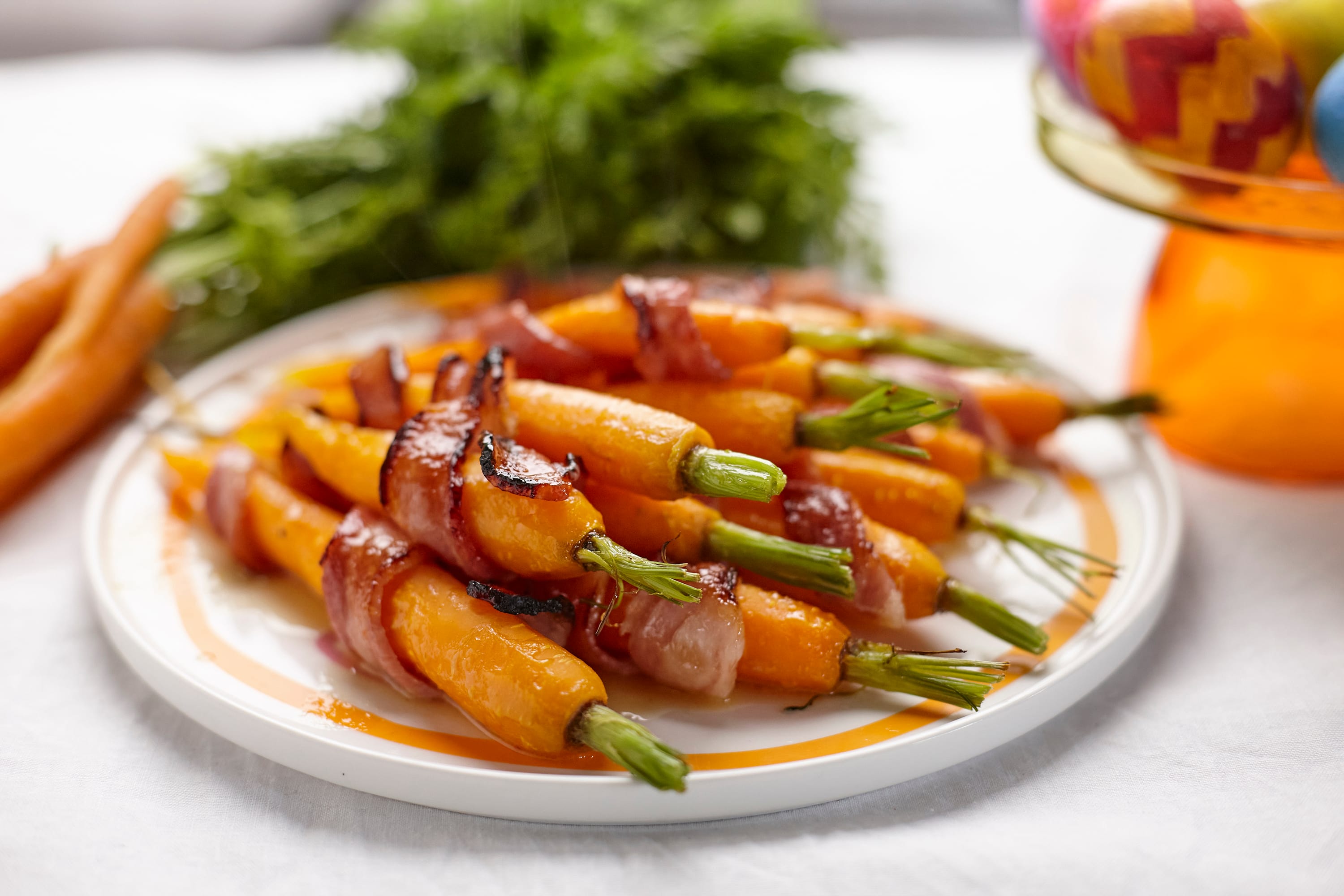 Bacon‑Wrapped Carrots with Butter & Honey Glaze • 23023 0060 Bacon‑Wrapped Carrots with Butter & Honey Glaze • 23023 0060