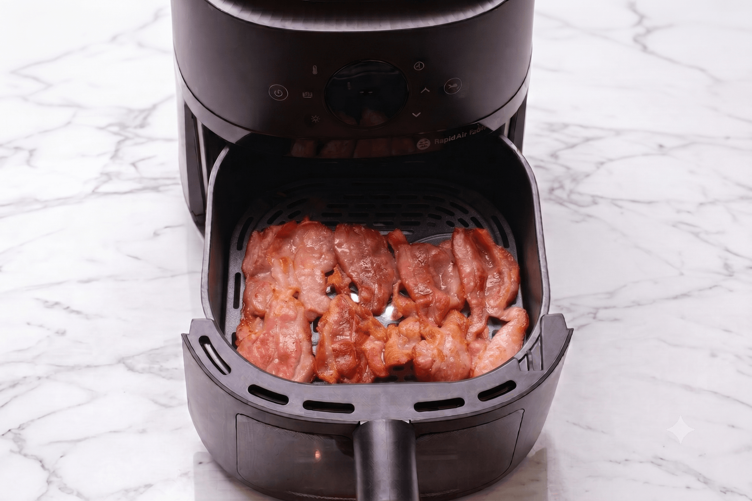 Air fried Sausages and Bacon for the win! &bull; 6qtjit6qtjit6qtj
