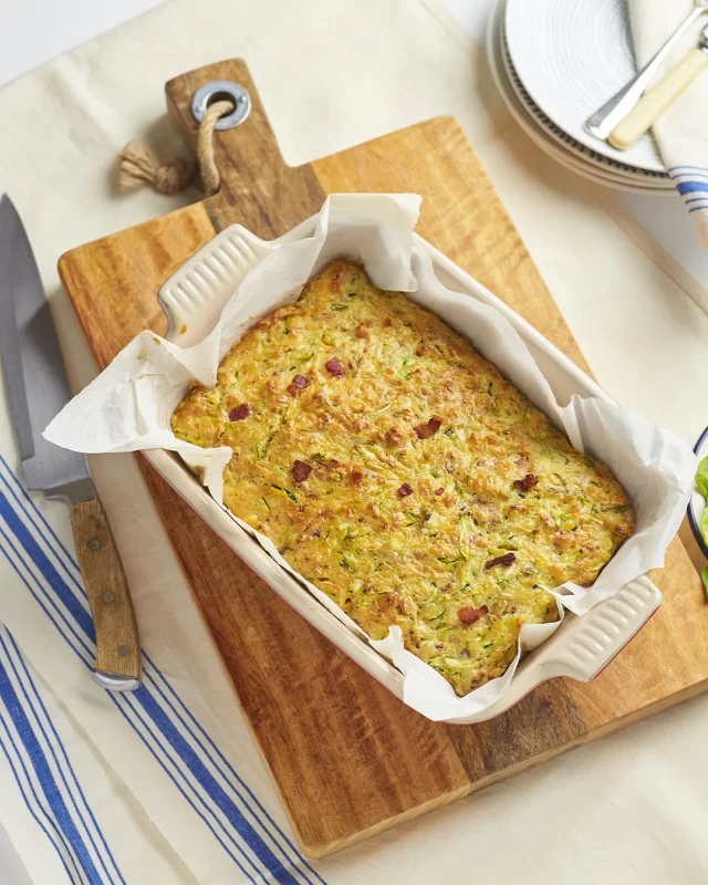 Zucchini slice - NICE! This family favourite is sure to put some smiles on faces 😍