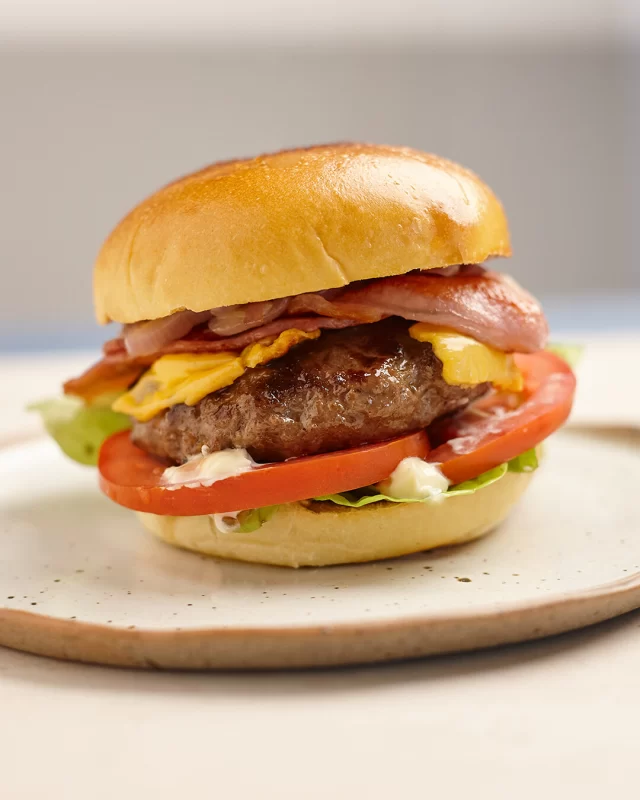 Every burger is better with bacon - that's just a fact. Grab some of our Smoked or Unsmoked Bacon and pair it with one of our Angus Beef Burgers for a good butcher quality meal.
