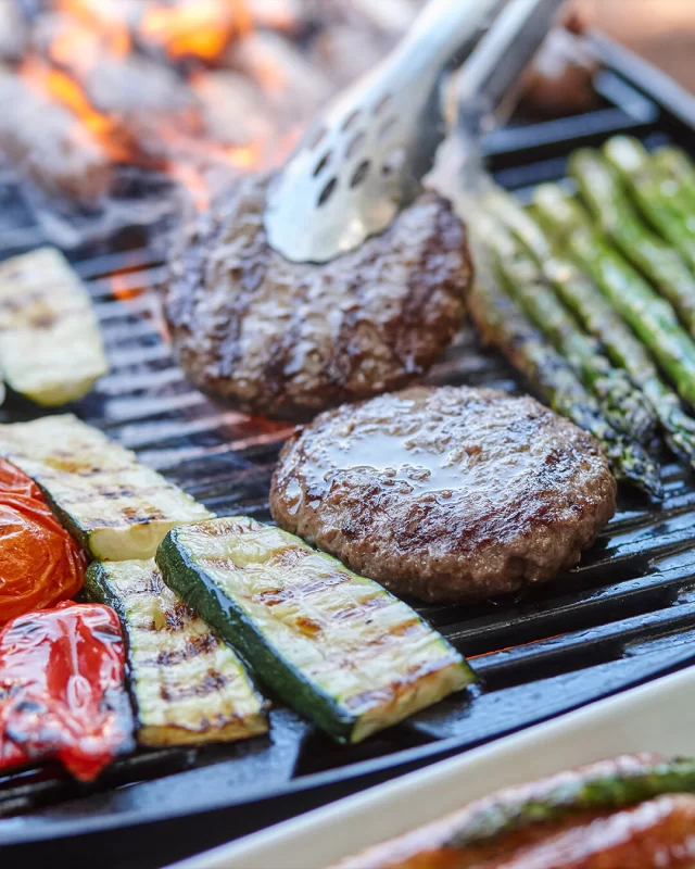 A Saturday BBQ lunch isn't quite complete without a few Angus Beef Burgers. What are you topping these bad boys with?