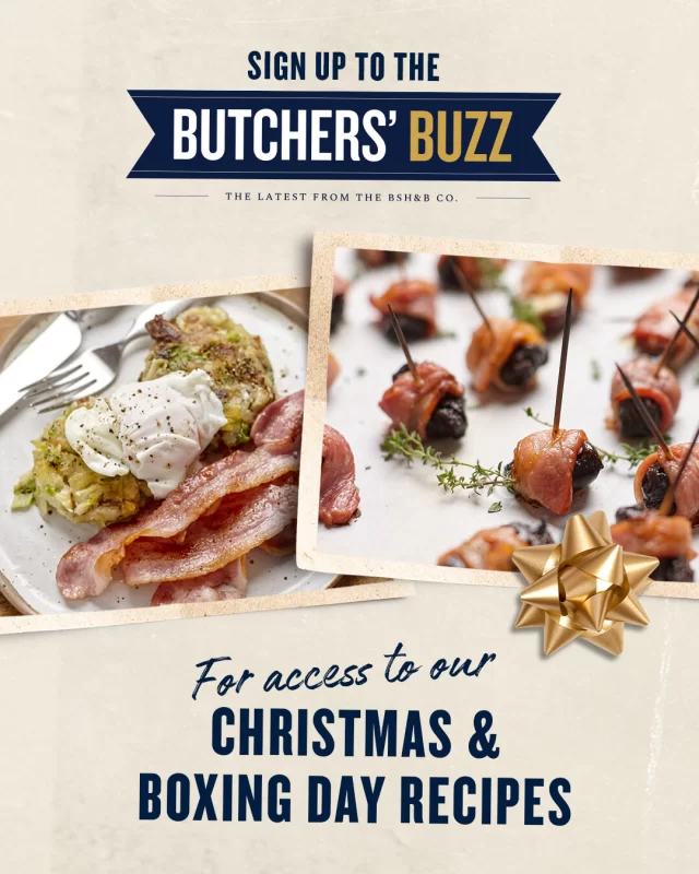 𝐁𝐮𝐭𝐜𝐡𝐞𝐫𝐬' 𝐁𝐮𝐳𝐳 𝐂𝐡𝐫𝐢𝐬𝐭𝐦𝐚𝐬 𝐄𝐝𝐢𝐭𝐢𝐨𝐧 𝐢𝐬 𝐋𝐈𝐕𝐄 ✨In this edition we’ve featured some of our favourite Christmas and Boxing Day recipes to keep the whole family happy this festive season.PLUS you could WIN an exclusive merch pack 🧢Sign up via the link in our bio!