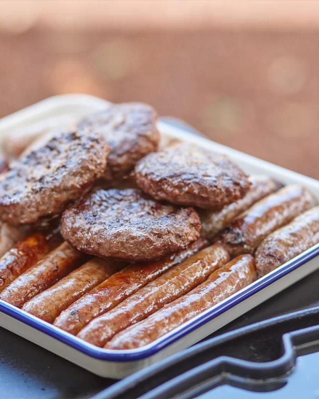 The cricket is on, everyone's home. We think it's time to cook up a big BBQ lunch. Might even go well with a few of the leftovers from Christmas Day 🤤