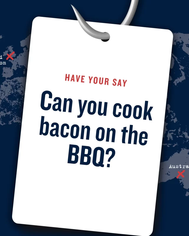 Waking up, cracking a few eggs and whacking some beautiful raw cured bacon on the BBQ, there's nothing wrong with that... is there? 🫣