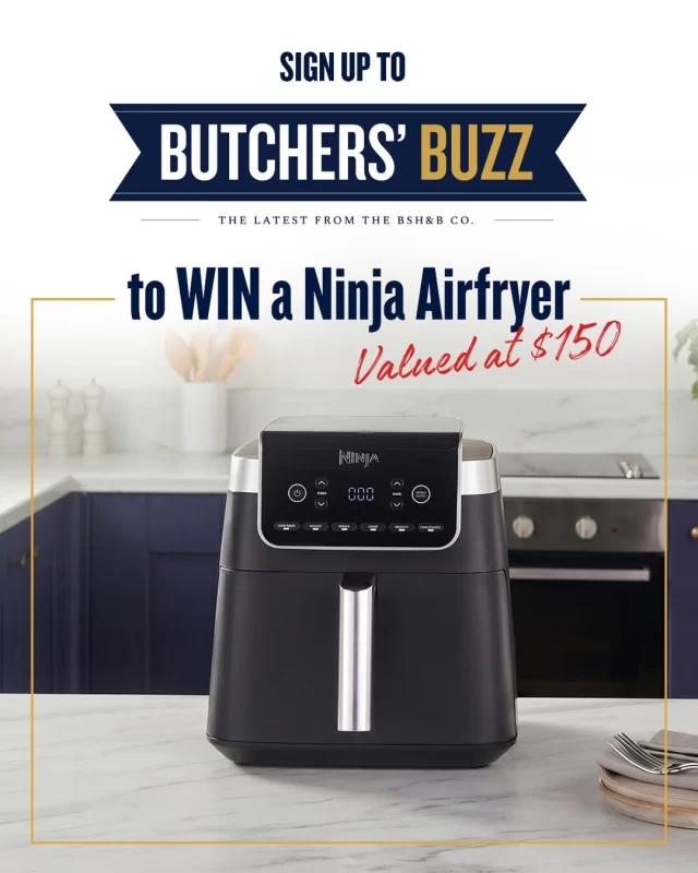 Have you ever tried air-fried sausages or bacon? We've broken down the best ways to make beautifully brown sausages and crispy bacon in the air-fryer in the latest edition of the Butchers' Buzz. You'll also find some delicious recipes and a chance to win your very own Ninja Air Fryer 👀Sign up via our link in bio.#airfrying #airfryerrecipes #butchersbuzz #airfriedsausages #airfriedbacon