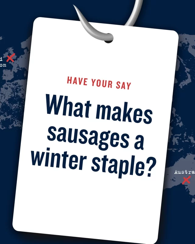 When the weather cools down, sausages come into their own. Whether it's a comforting sausages and mash, curried sausages or toad in the hole, there's an endless stream of comforting winter meal ideas that hero our humble sausage!What makes sausages a winter staple for you?#comfortfoods #winterrecipes #sausagesandmash #dinnerideas #britishfood